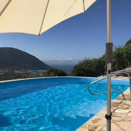Petros, Vassiliki, Lefkada - 3 Bedrooms, Pool, Stunning Views Villa *