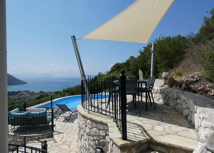 Petros, Vassiliki, Lefkada - 3 Bedrooms, Pool, Stunning Views *