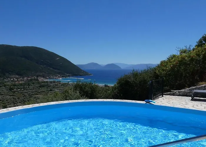 Petros, Vassiliki, Lefkada - 3 Bedrooms, Pool, Stunning Views * Pondi