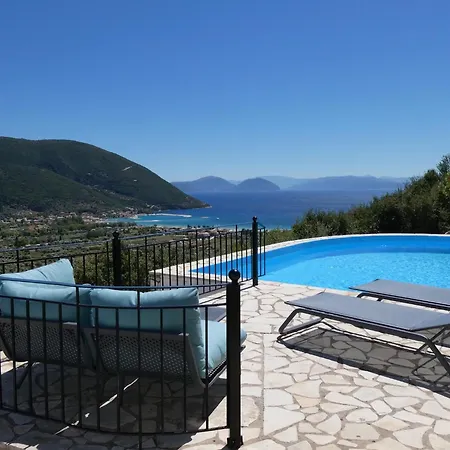Petros, Vassiliki, Lefkada - 3 Bedrooms, Pool, Stunning Views *