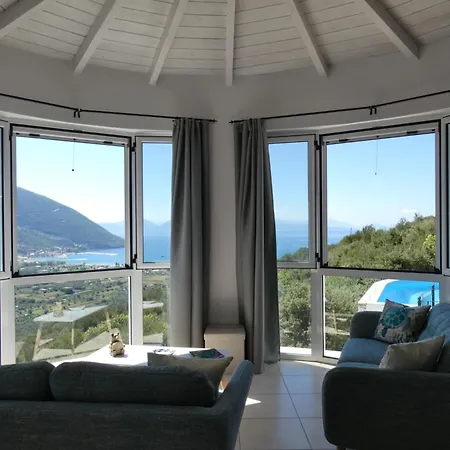 וילה Petros, Vassiliki, Lefkada - 3 Bedrooms, Pool, Stunning Views