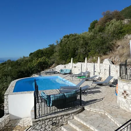 Petros, Vassiliki, Lefkada - 3 Bedrooms, Pool, Stunning Views * Pondi