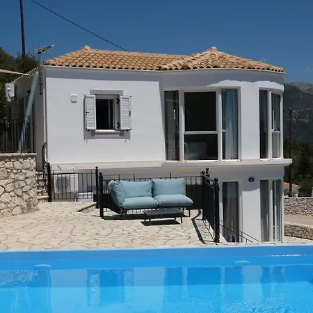 Petros, Vassiliki, Lefkada - 3 Bedrooms, Pool, Stunning Views Villa *