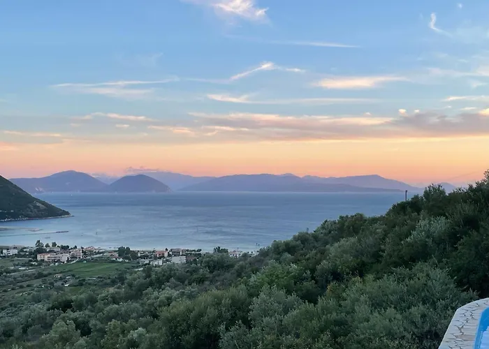 Petros, Vassiliki, Lefkada - 3 Bedrooms, Pool, Stunning Views Villa