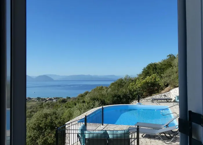 Petros, Vassiliki, Lefkada - 3 Bedrooms, Pool, Stunning Views