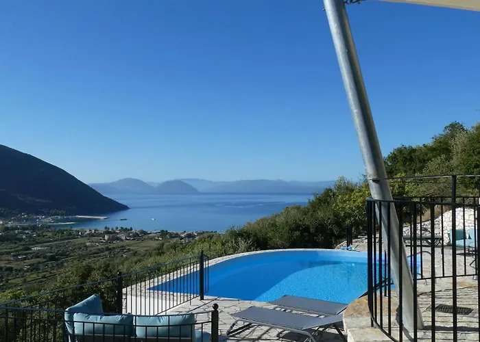 Petros, Vassiliki, Lefkada - 3 Bedrooms, Pool, Stunning Views * Pondi
