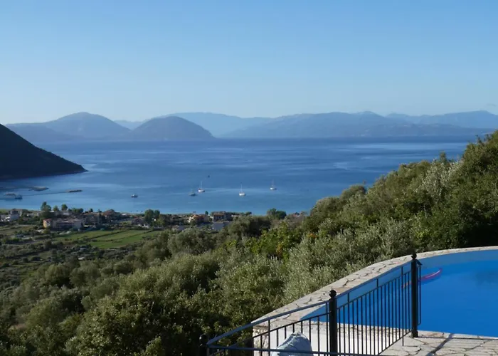 Petros, Vassiliki, Lefkada - 3 Bedrooms, Pool, Stunning Views Villa